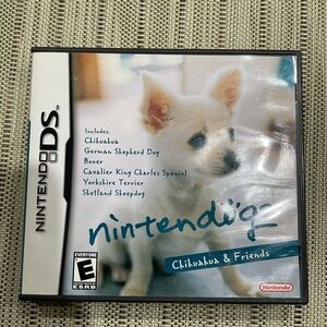 Nintendo DS Nintendogs Blue Game Cartridge